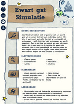 Zwart gat simulatie